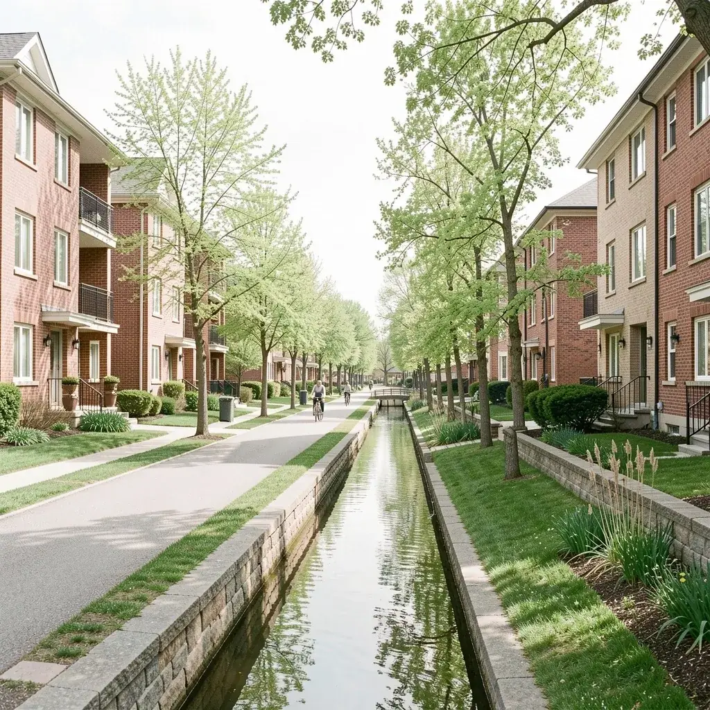 Old Ottawa South, Ottawa: Brick homes and Bank Street cafés between canal and river