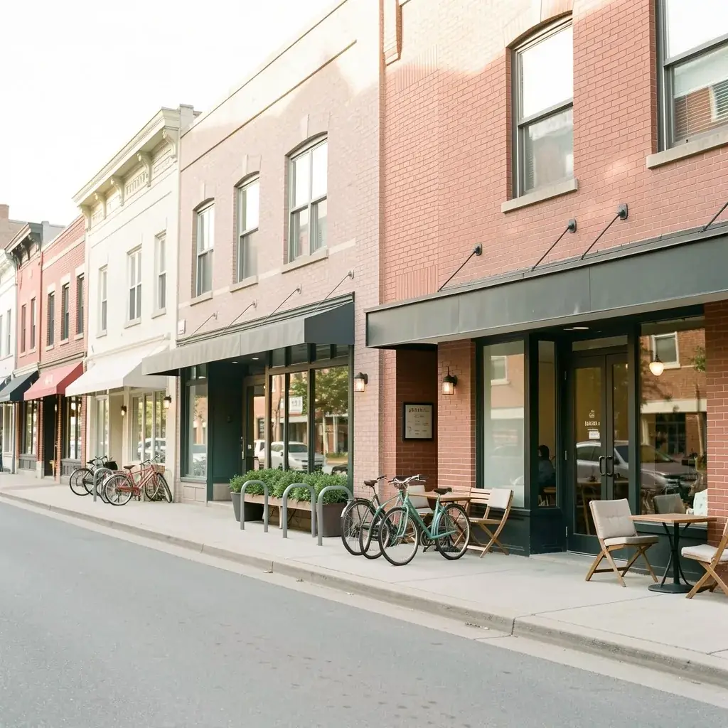 Wellington West, Ottawa: Independent shops and quiet brick side streets